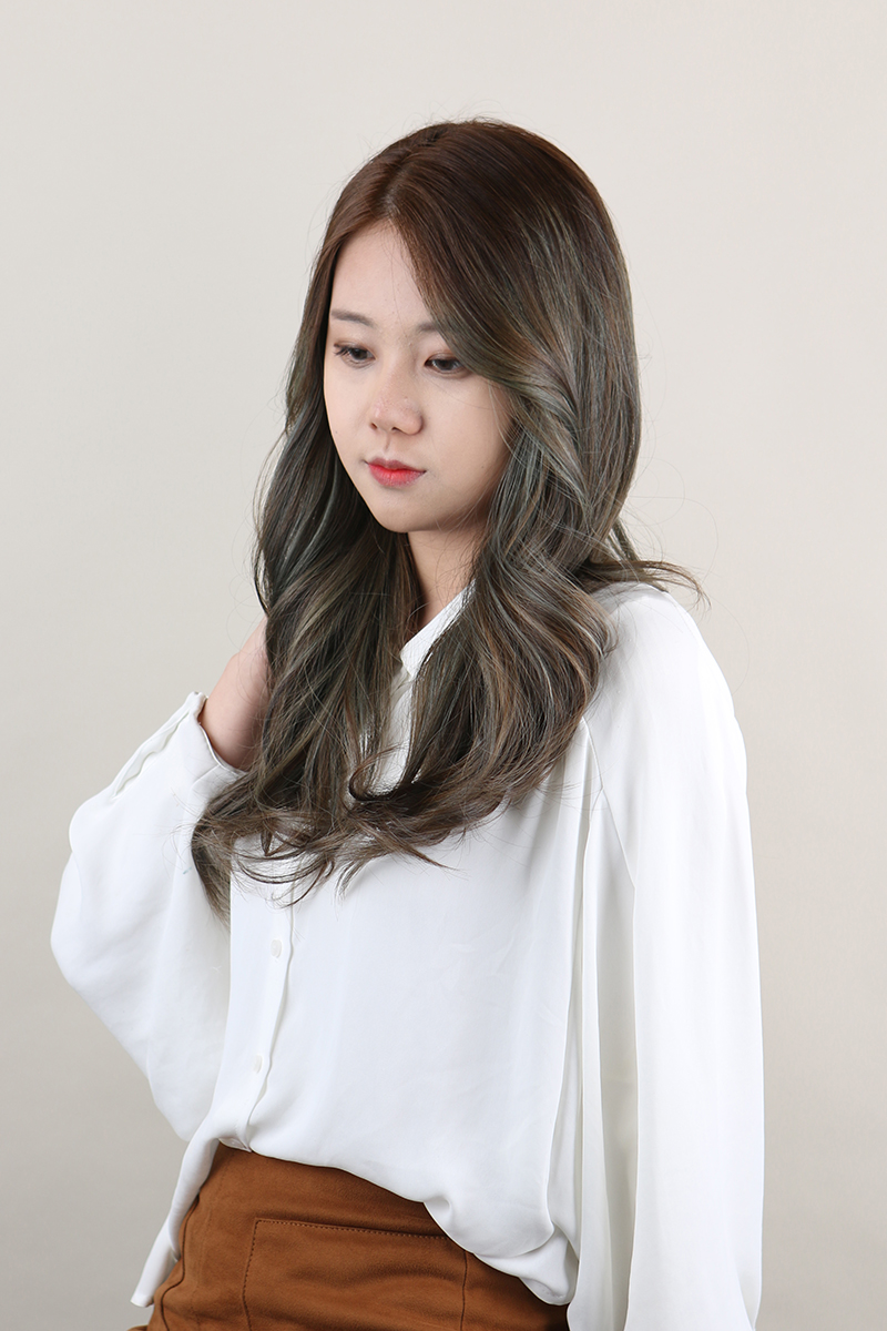 [CO_L007] 에일린 애쉬카키염색