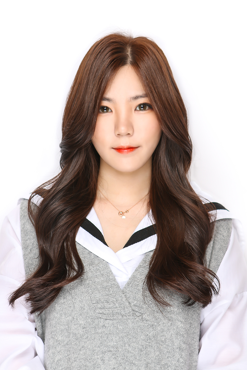 레이디스 굵은 웨이브펌
